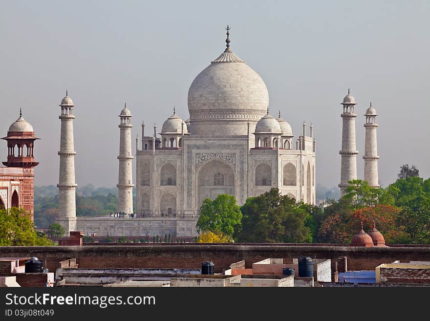 The Taj Mahal is a mausoleum located in Agra, India. It is one of the most recognizable structures in the world. The Taj Mahal is a mausoleum located in Agra, India. It is one of the most recognizable structures in the world.