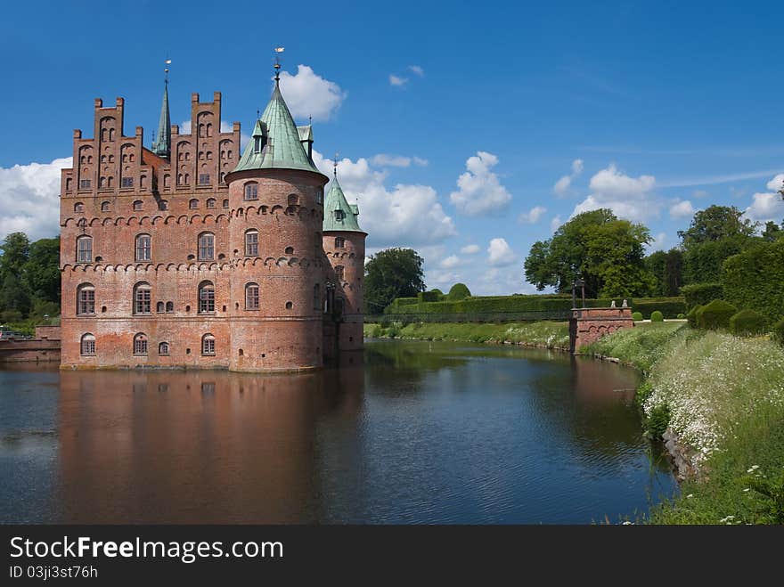 Old brick castle.