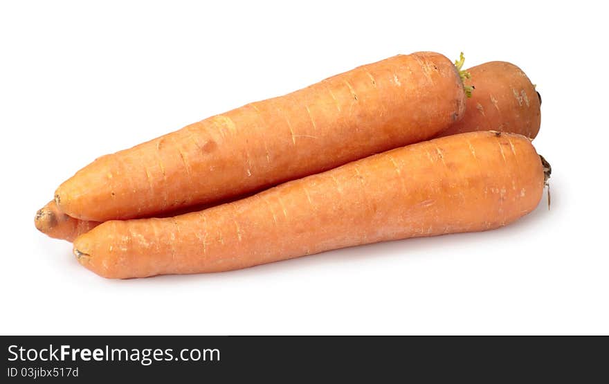 Carrots isolated