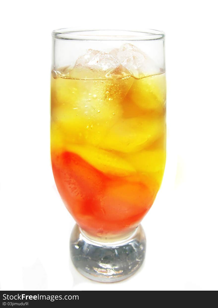 Alcohol Cocktail With Brandy And Orange Juice