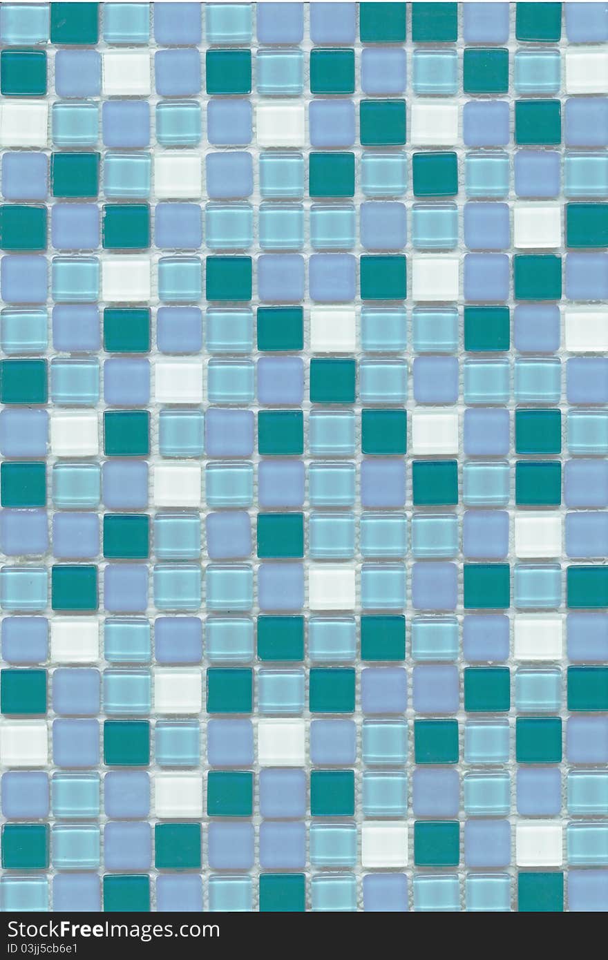 Sky blue Mosaic