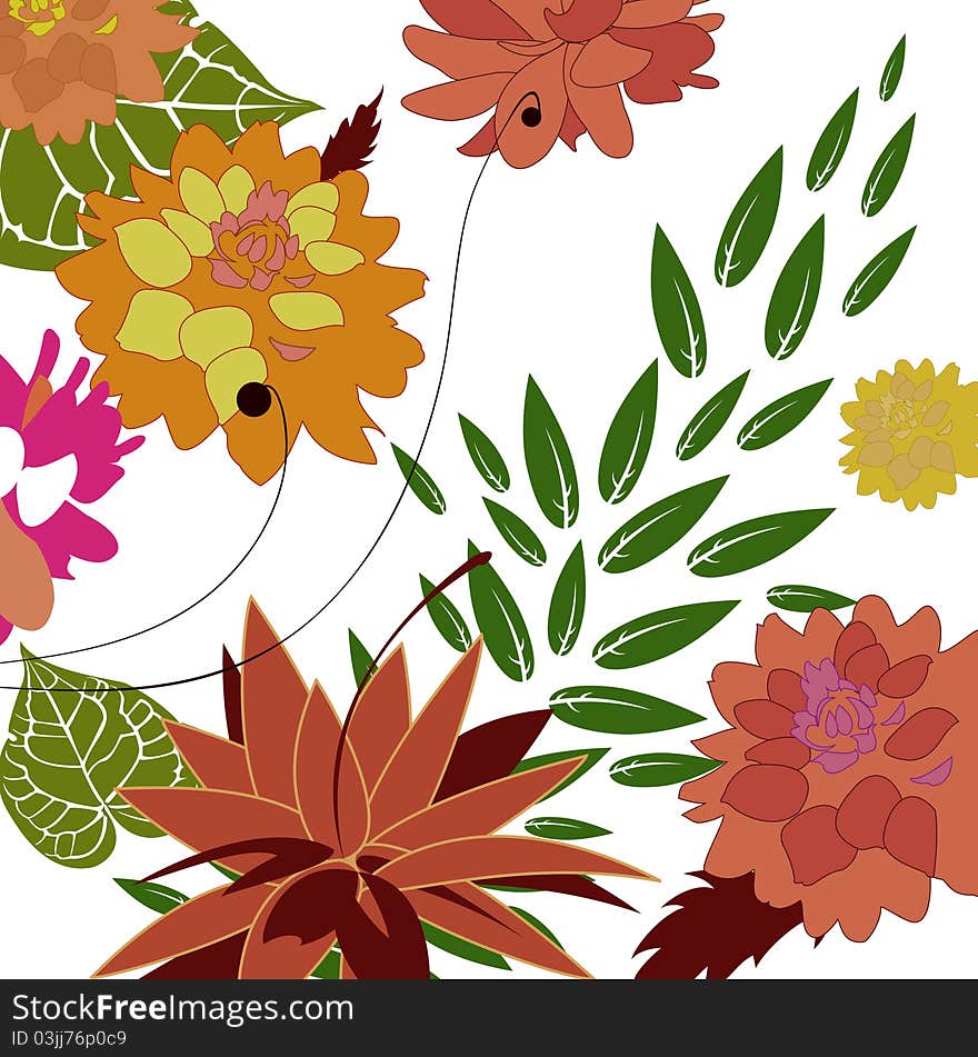 Floral background