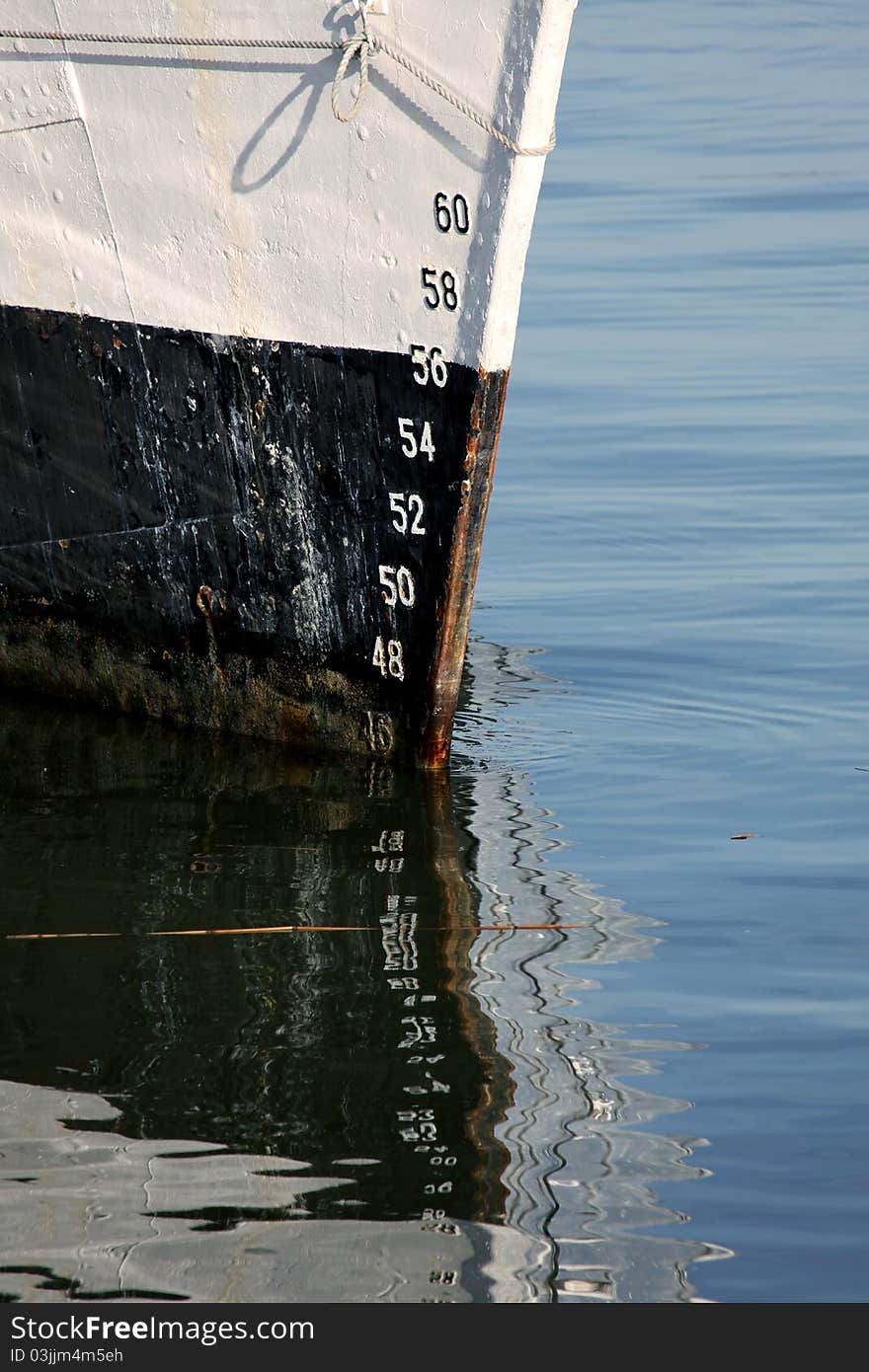 A beautiful old ship in the sea, Lisboa Portugal