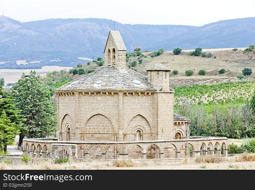 Church of Saint Mary of Eunate, Road to Santiago de Compostela, Navarre, Spain