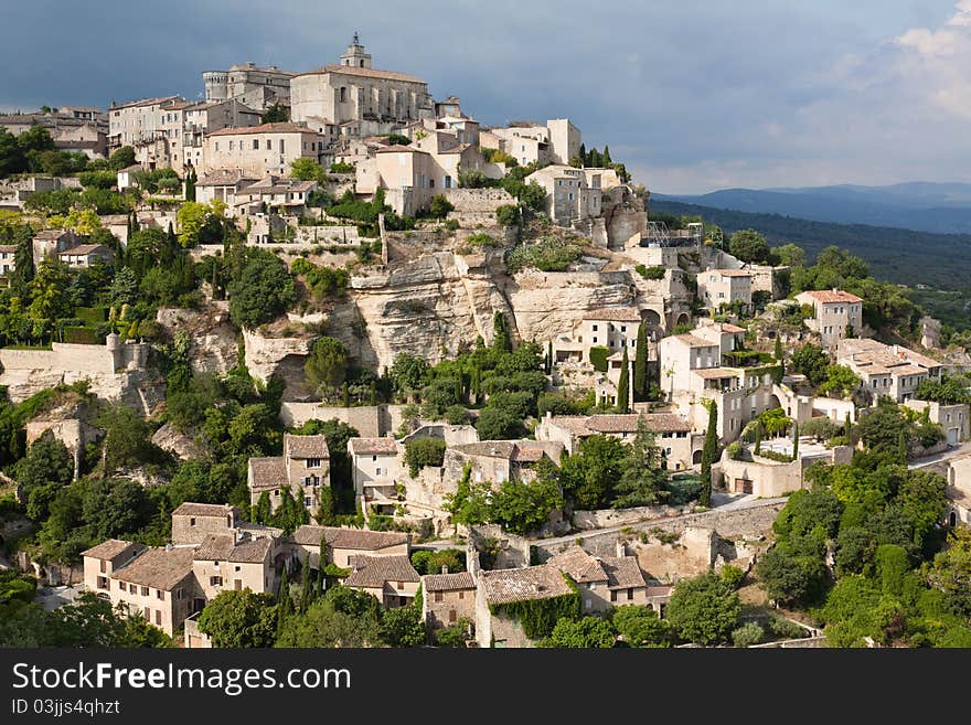 The prettiest hill top village in Provence. The prettiest hill top village in Provence