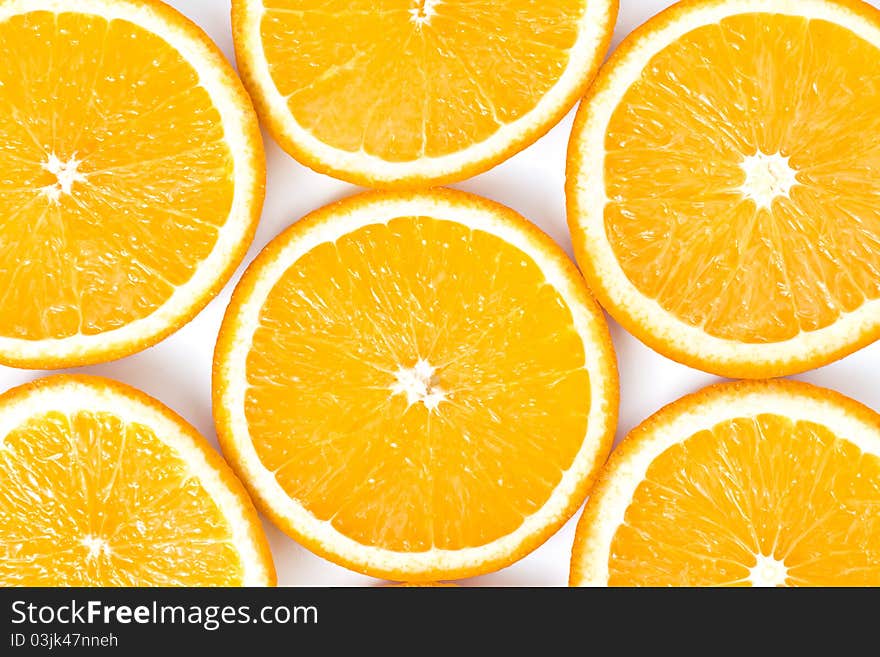 Oranges, Sliced Into Circles