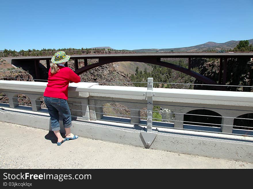 Crooked River Canyon & Bridges, Eastern Oregon.