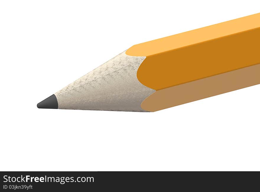 Oranage pencil.