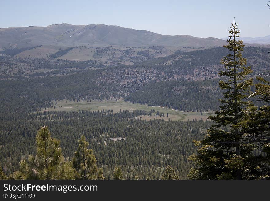 Desert mountain range