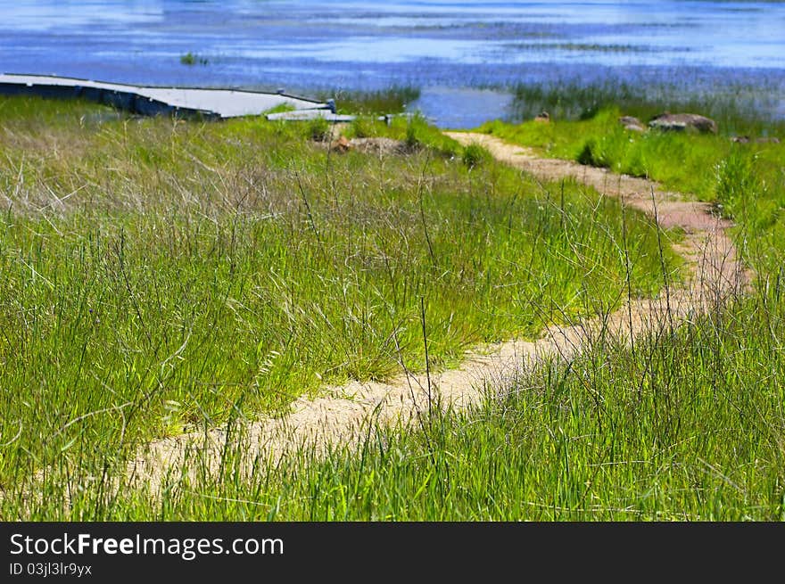 Way to Vernal Pool in Santa Rosa Plateau (California)