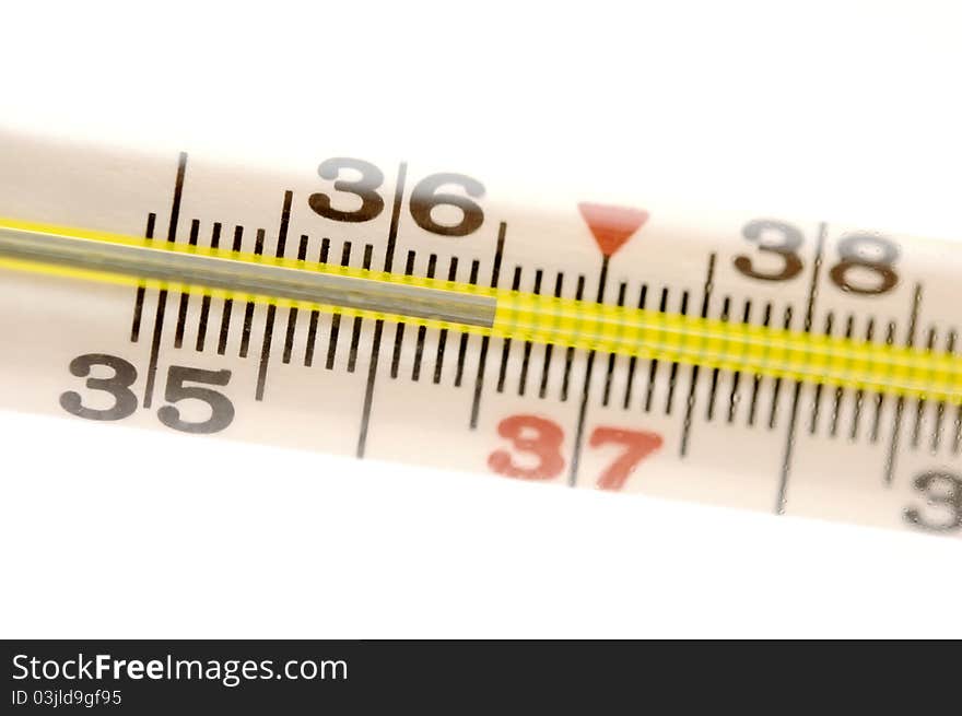 Medical mercury thermometer