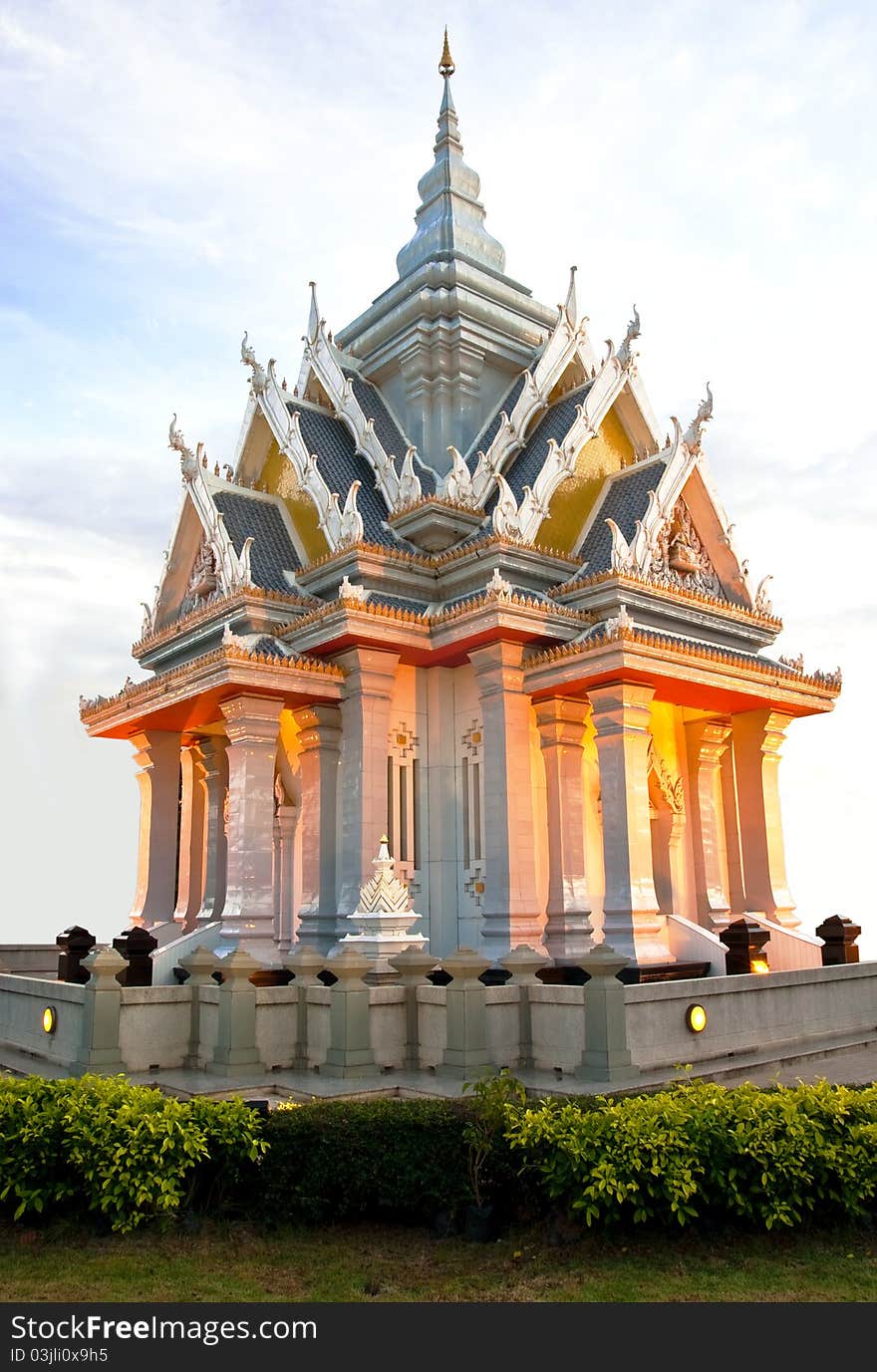 City Pillar Shrine,Khonkaen in thailand