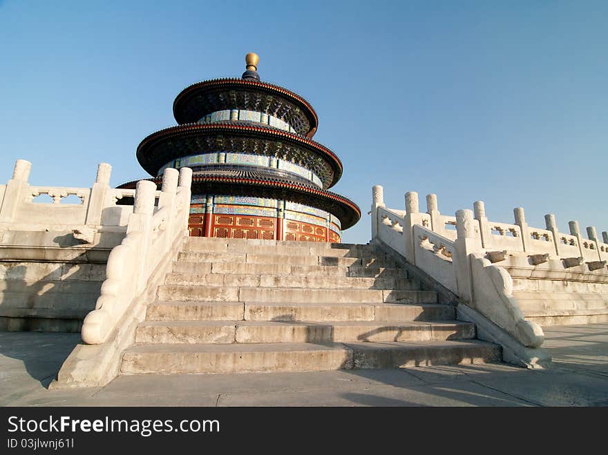 The Temple of heaven in Beijing