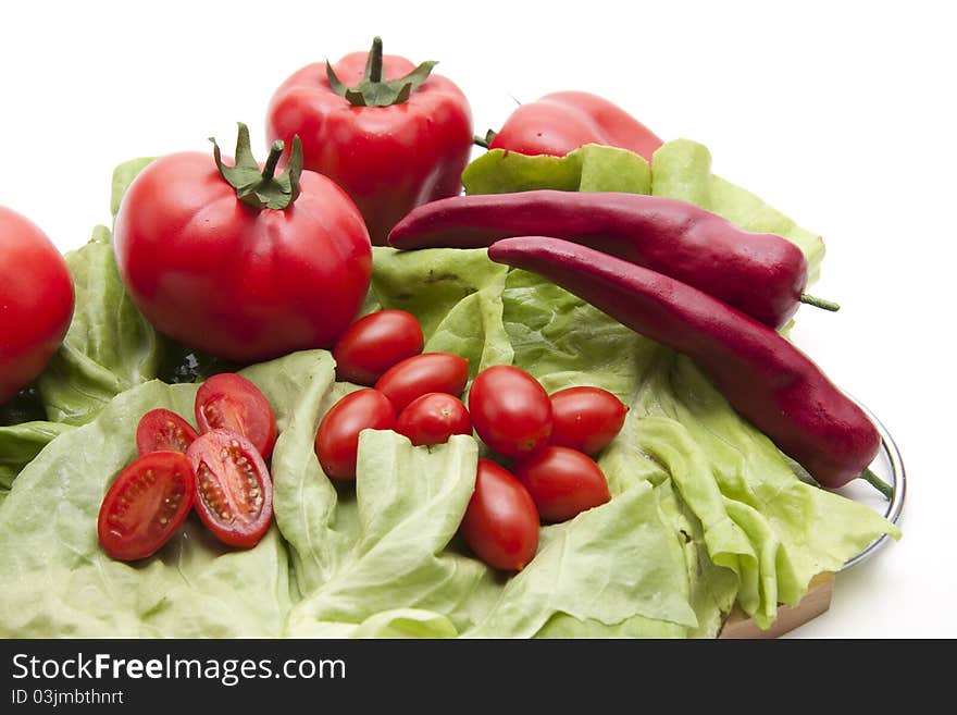 Tomatoes with chilli