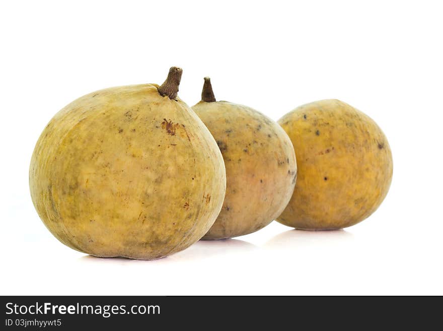 Tropical santol fruit