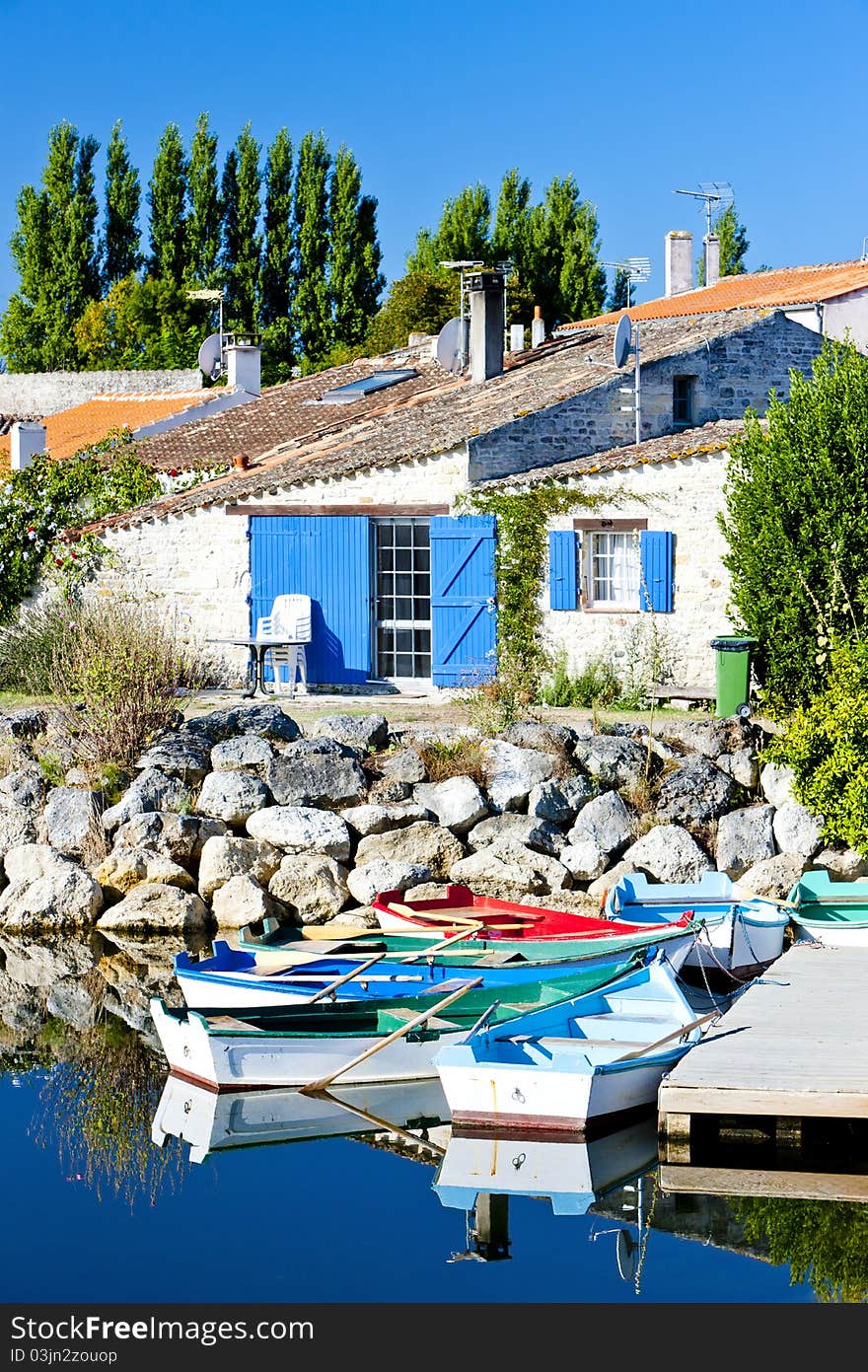 Port des Salines, Oleron Island, Poitou-Charentes, France