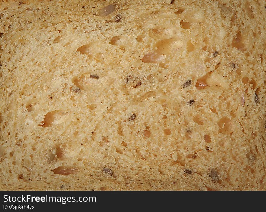 Fresh bread texture as background