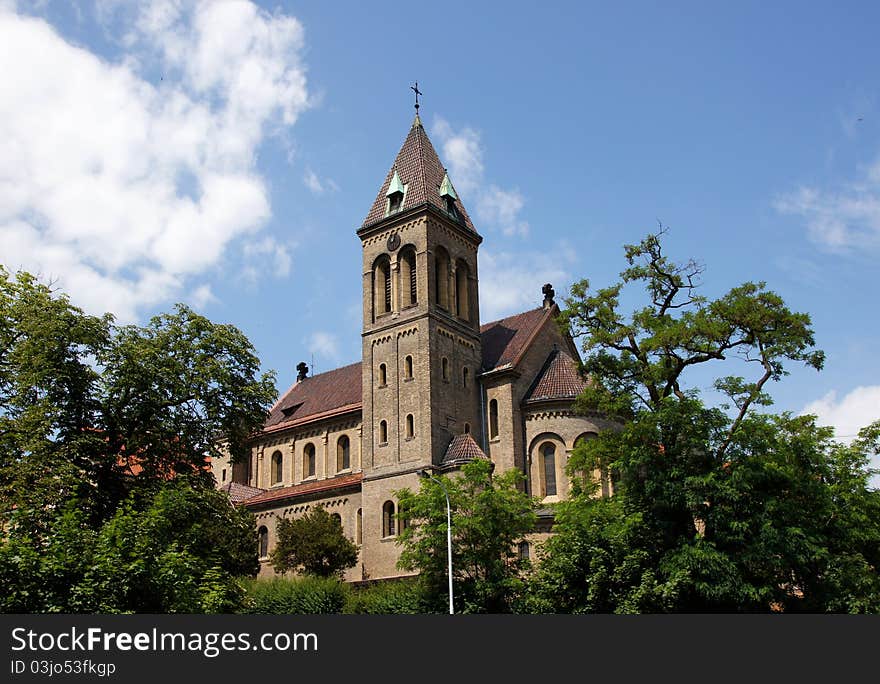 Church of st. gabriel prague czech republic