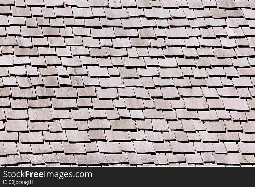 Pattern of wooden roof tiles background image. Pattern of wooden roof tiles background image