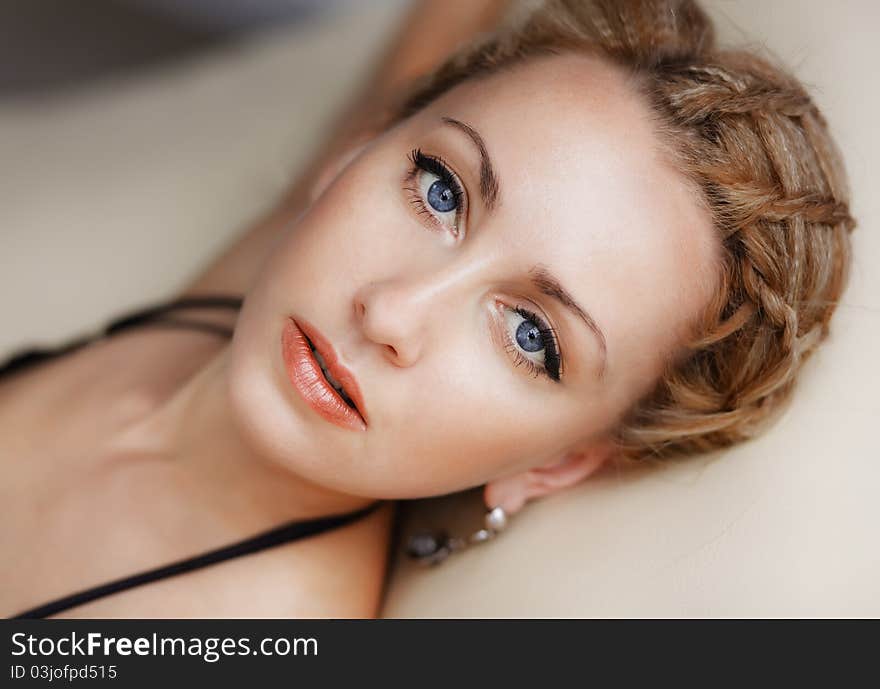 Young sensual woman