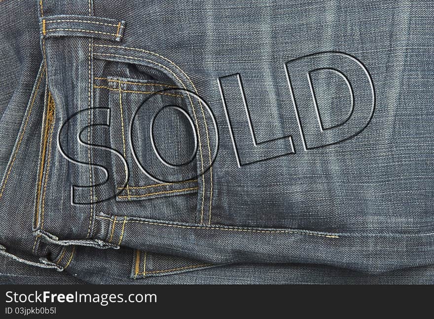 Jeans sale tag discount