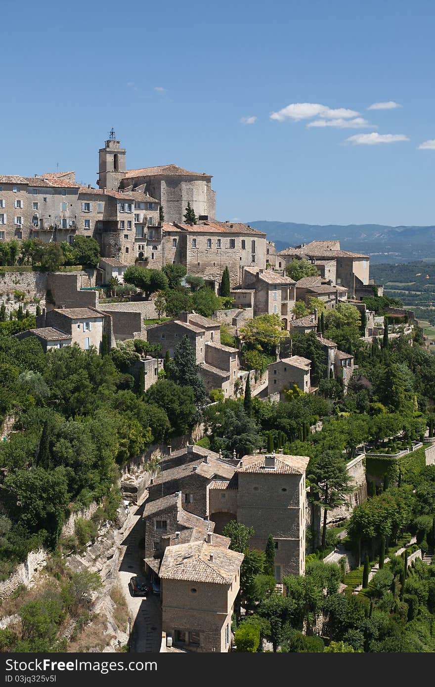 The prettiest hill top village in Provence. The prettiest hill top village in Provence