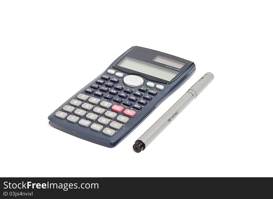 Equipment calculated on a white background.