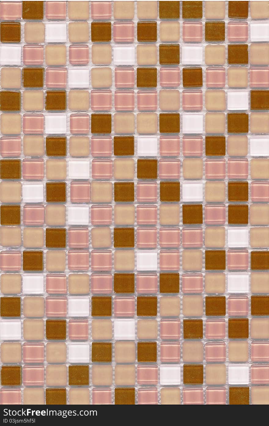 Pink Coffee Mosaic