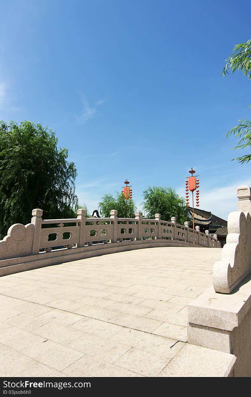 Ancient stone bridge