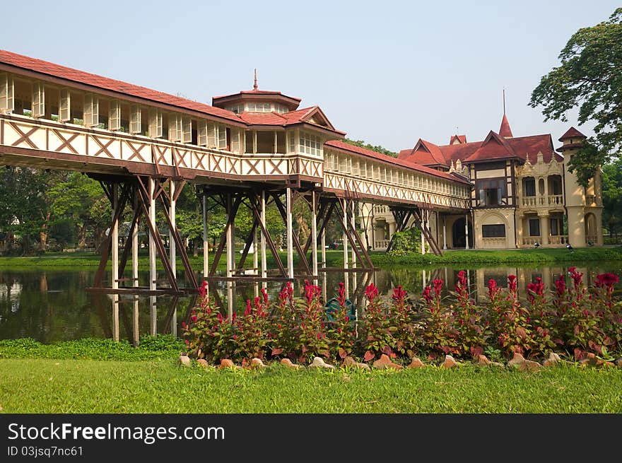 Sanamchan palace Nakornprathom province Thailand