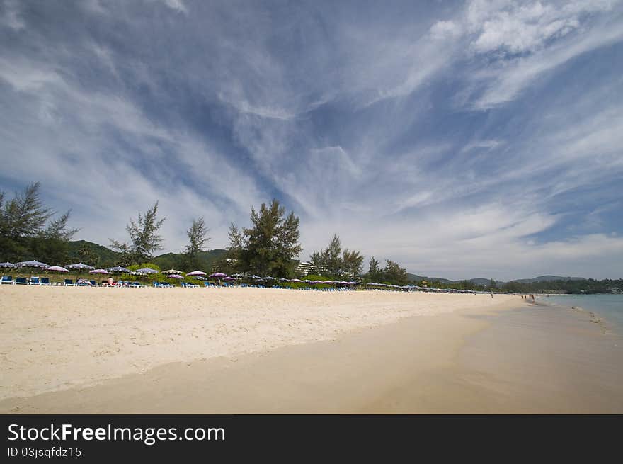 Beach And Blue Sky