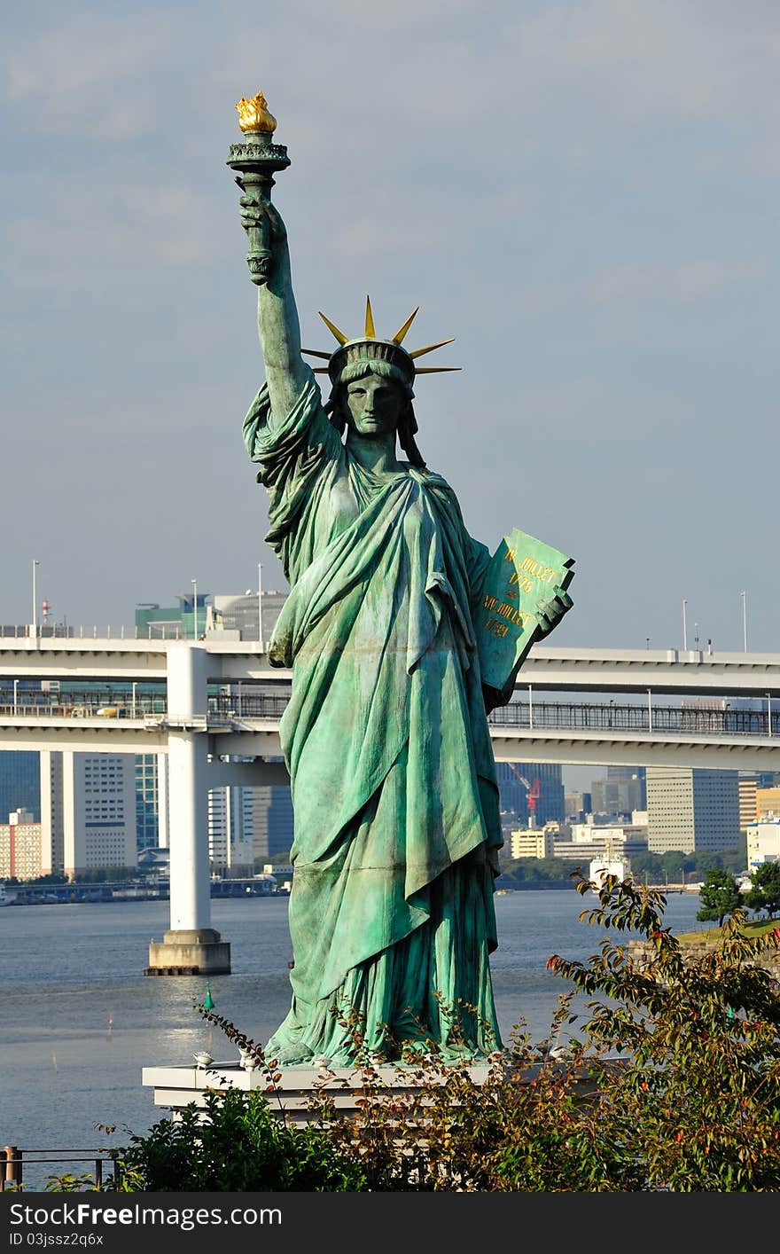 Statue of Liberty in tokyo