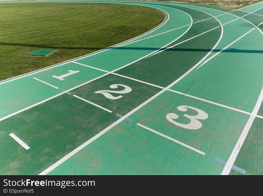 Athletics track