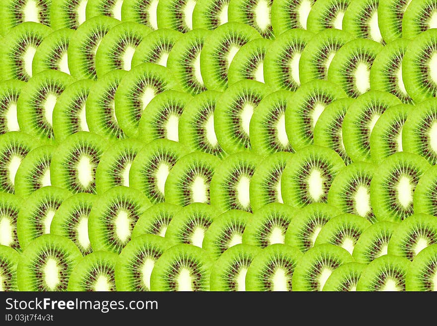 Background of the kiwi fruit