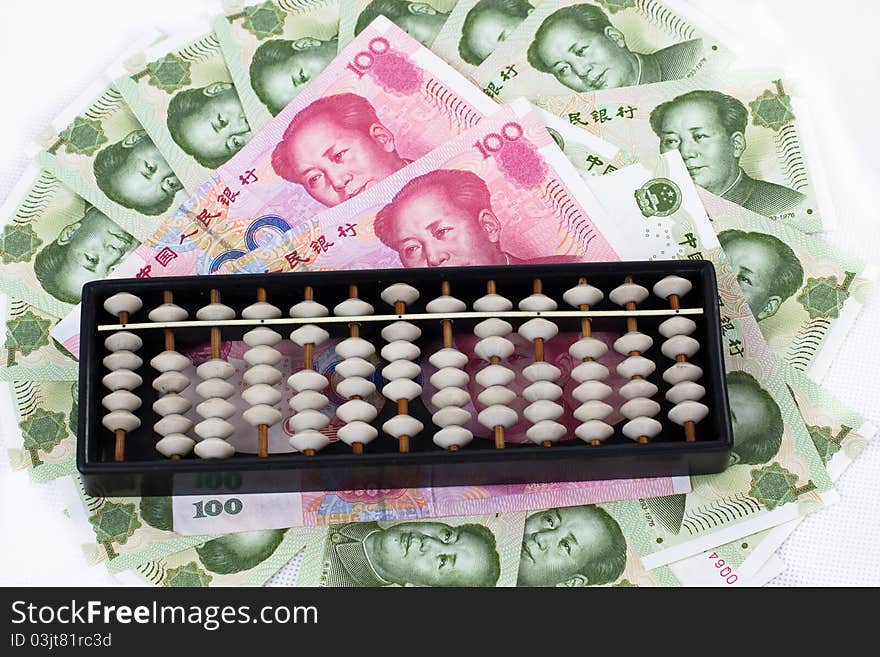 Chinese money abacus