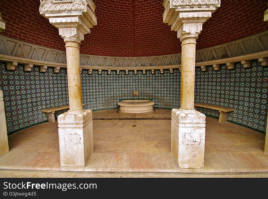 Sintra moorish fountain