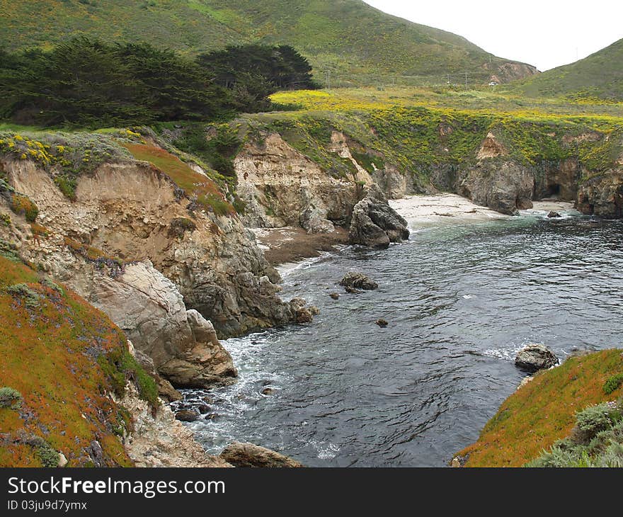 Garrapata State Park views, California