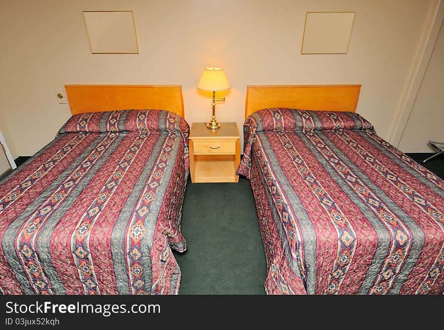 Typical Hotel Bedroom