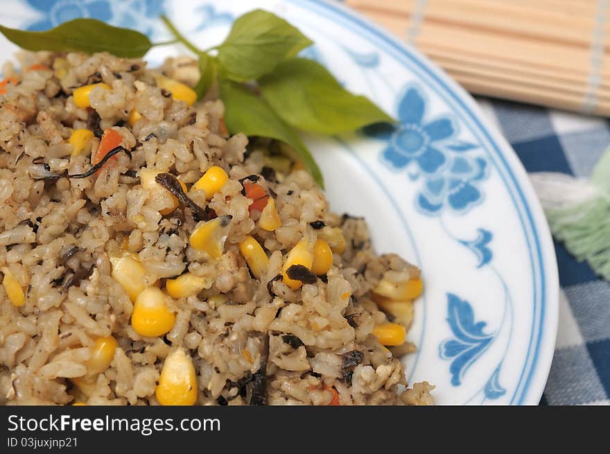 Healthy fried rice