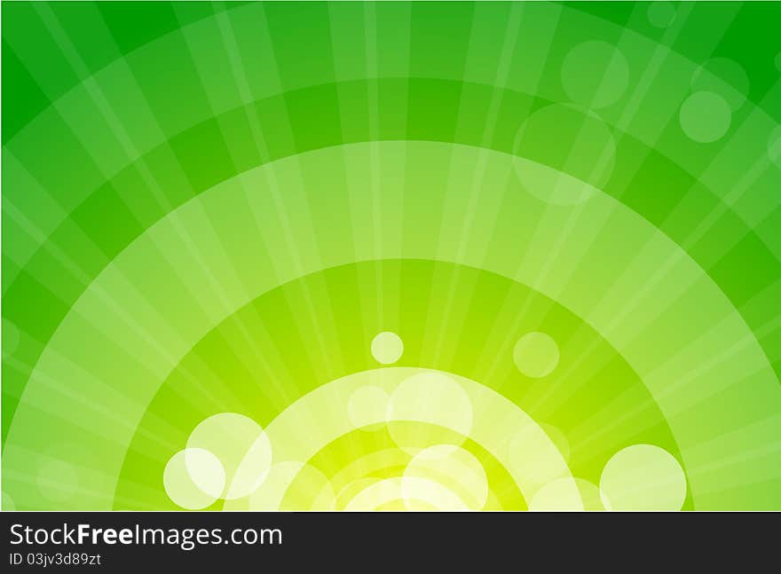 Green Abstract Background