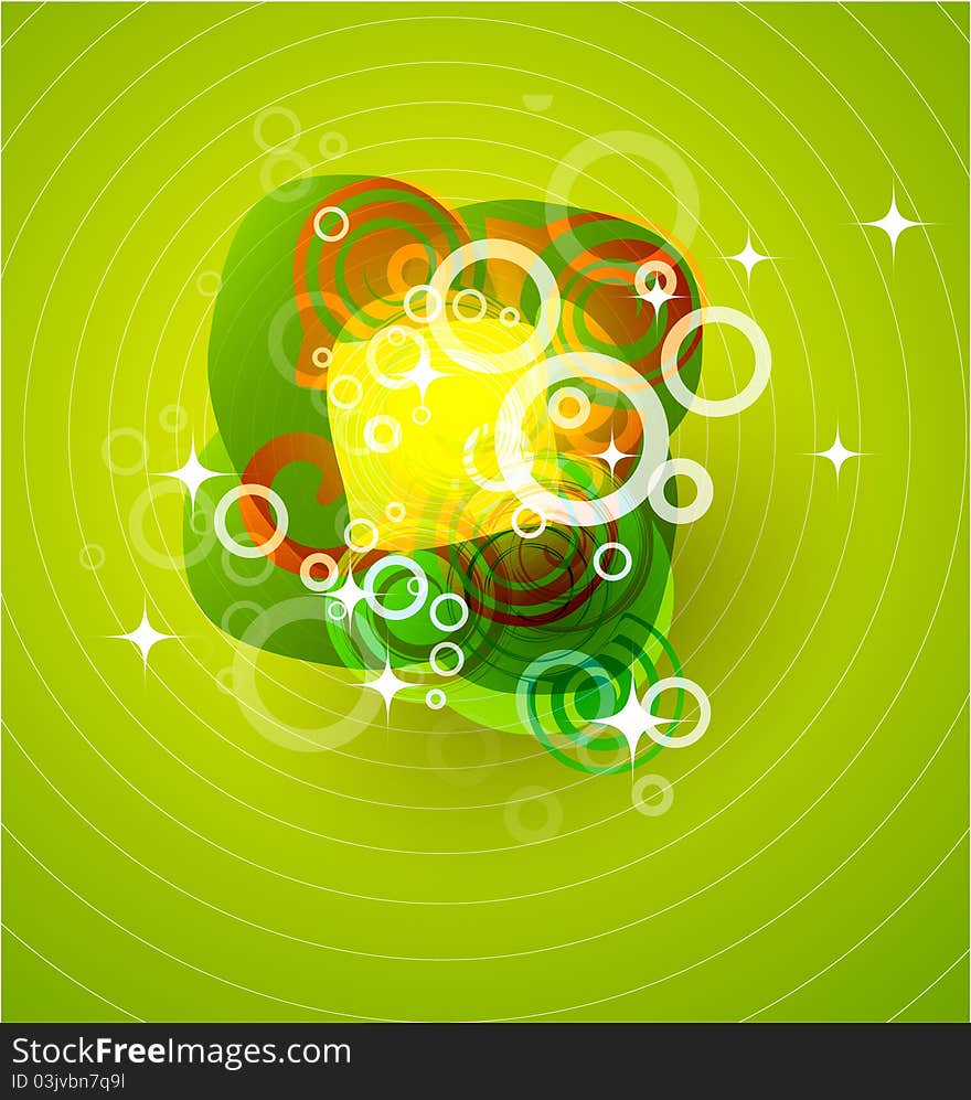 Abstract Green Background