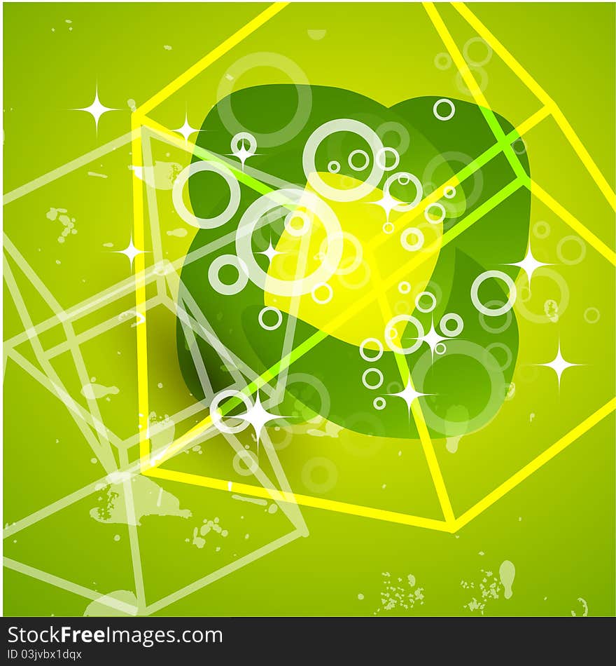 Abstract Green Background