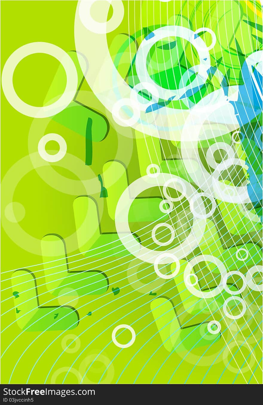 Abstract Green Background