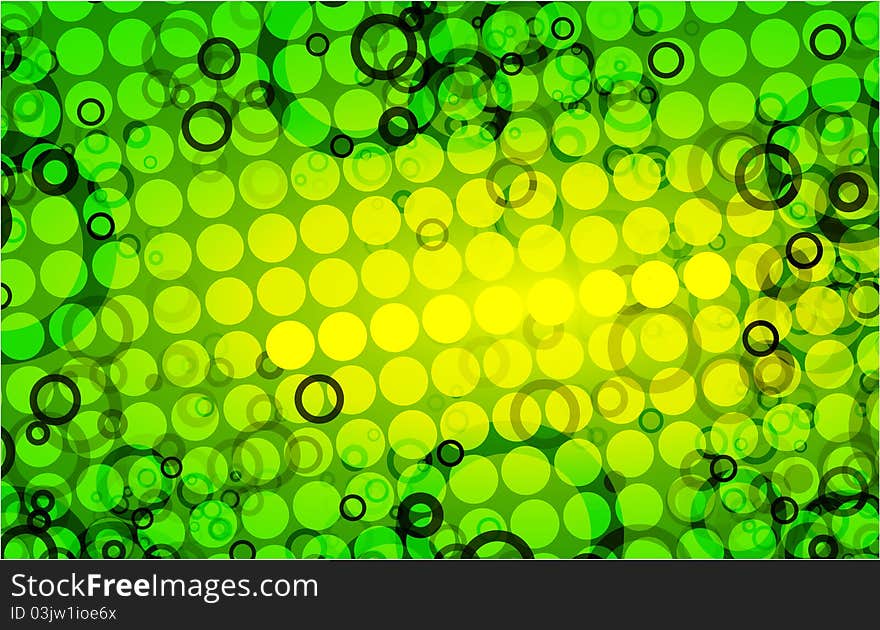 Abstract Green Background