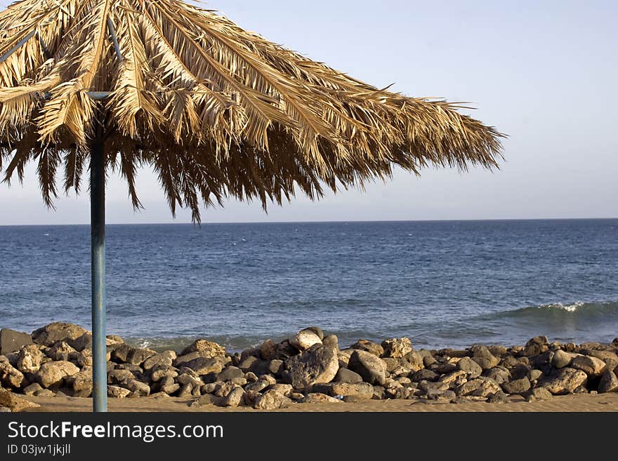 Beach umbrella