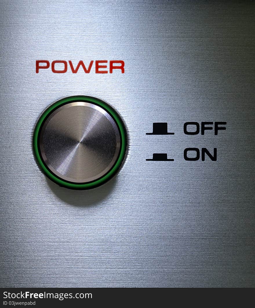 Power Button On-Off