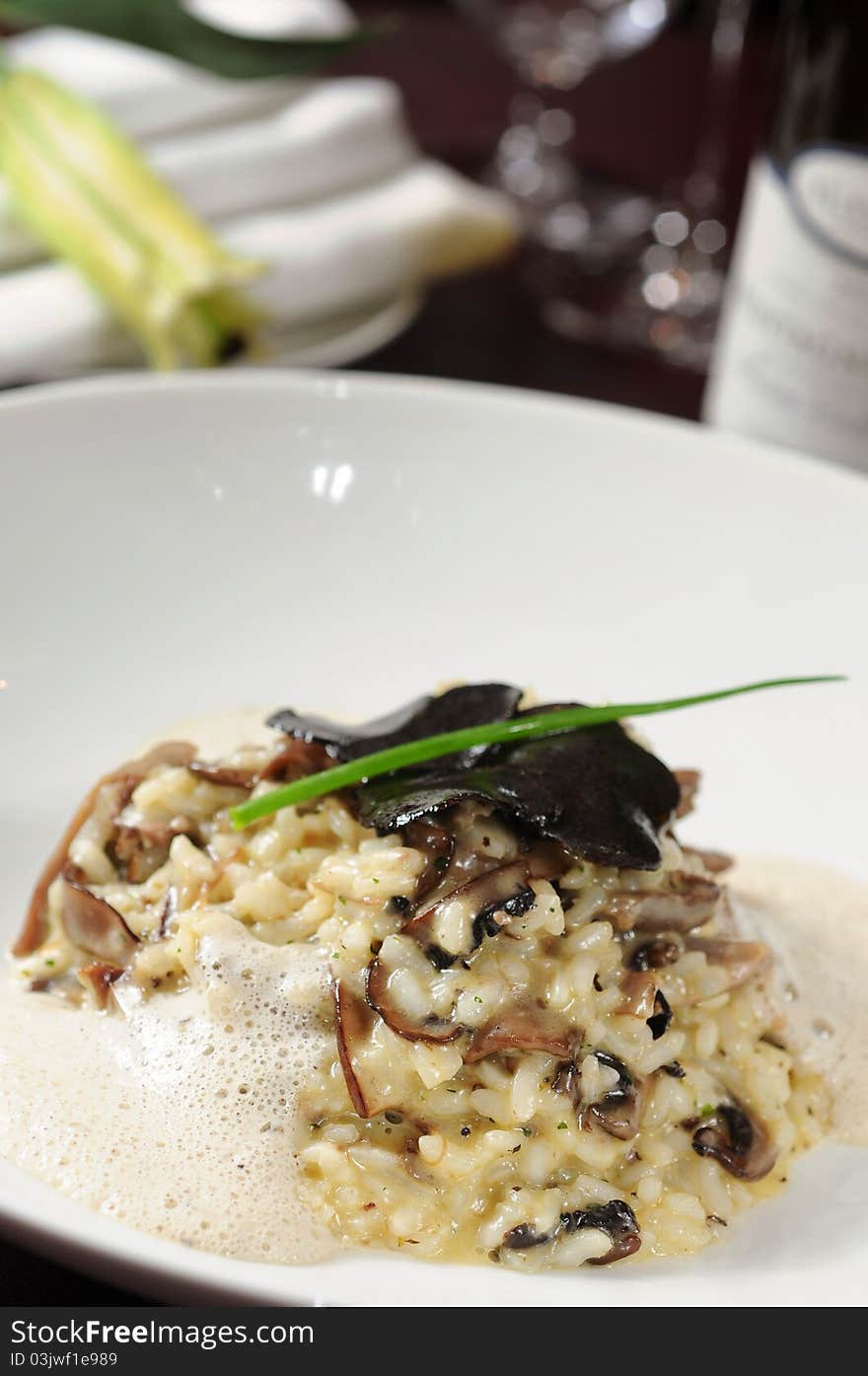 Chinese rice on a table