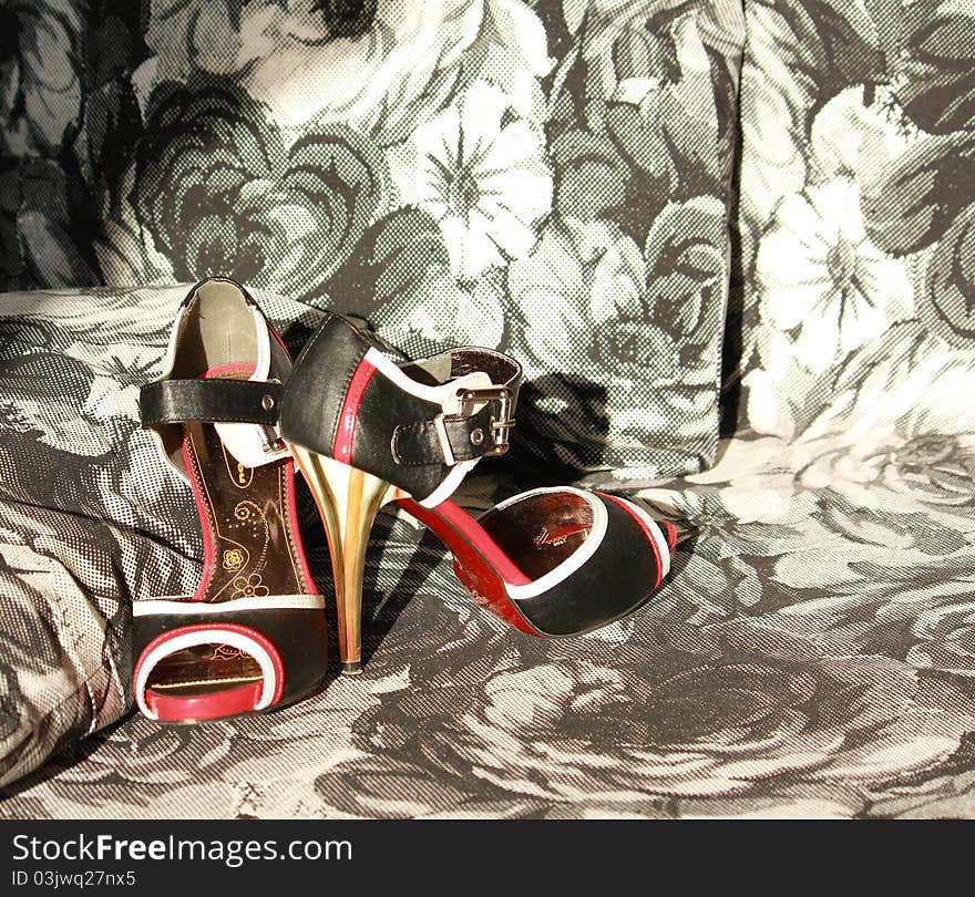 Stiletto vintage shoes