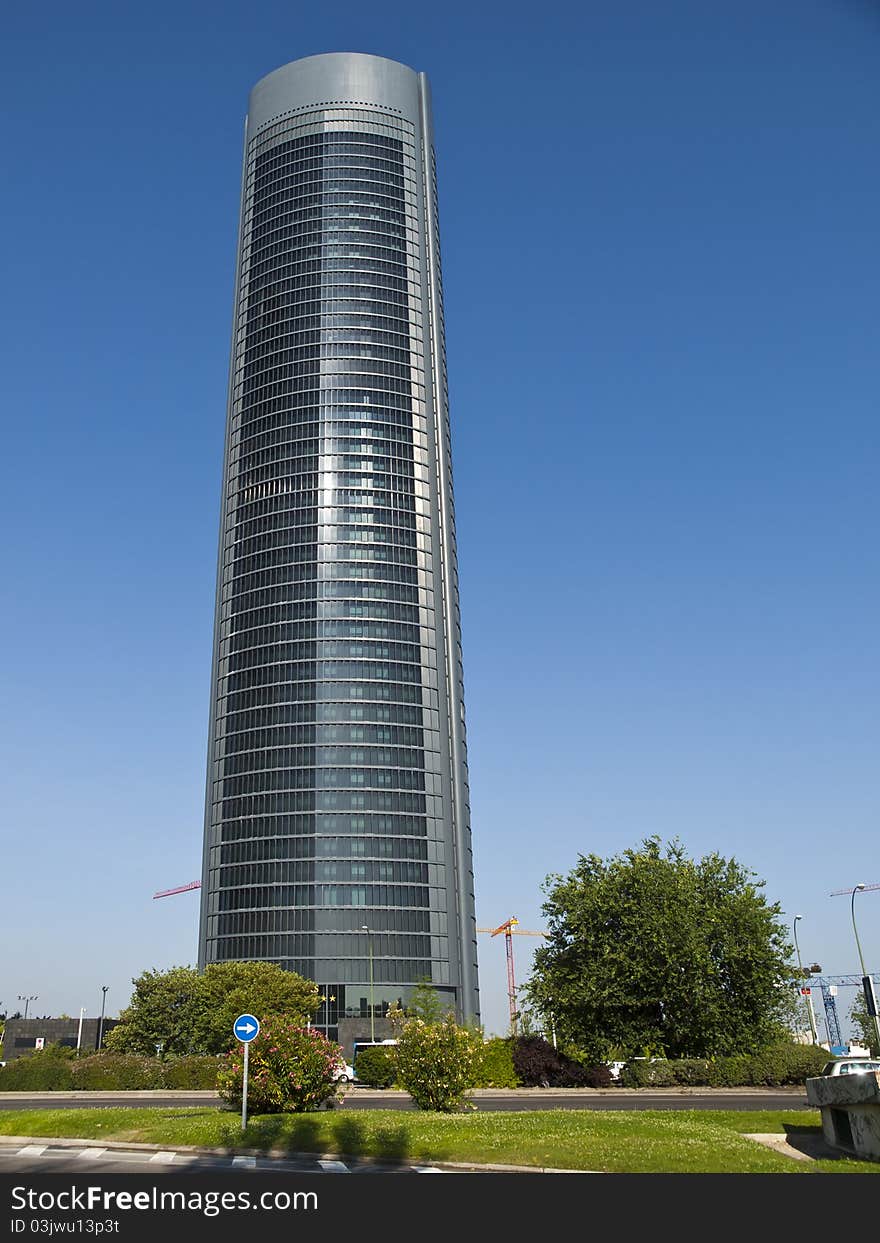 Skyscraper In Madrid