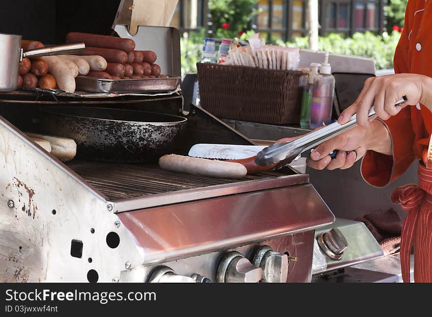 Hot Dog Vendor